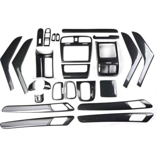 25pcs/set Car Interior Trim Styling For Volkswagen Golf 6 2010 2011 2012 Right Hand Drive Door Armrest Window Lift Switch Trim