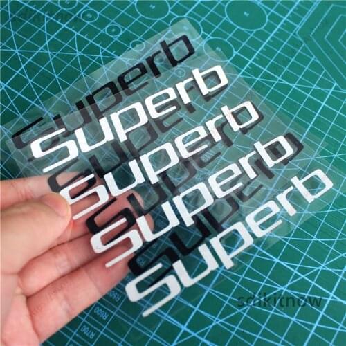 4pcs/lot Car Door Handle Doorhandle Decal Rim Sticker Styling Decoration For skoda superb 1 2 3 accessories