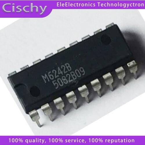 5PCS MSM6242B M6242B DIP-18