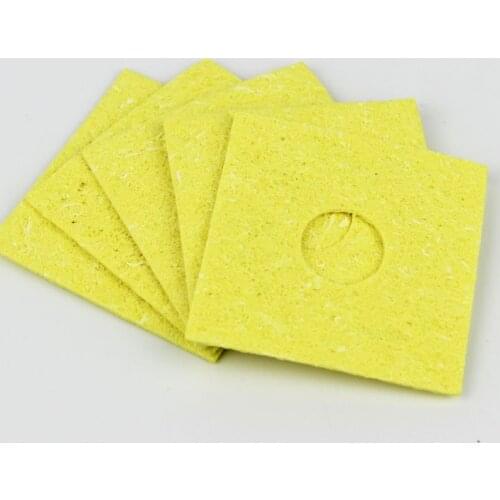 50Pcs/100Pcs Lot Soldering Iron Cleaning Sponge Thicken Tin Remove Sponge Cleaner for Welding Iron Tips