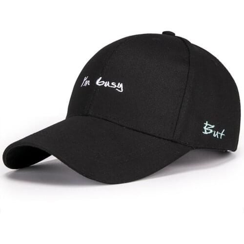 Cotton Baseball Cap Plain Sports Solid Adjustable Ladies Ball Hats Trucker Sports Sun Protection Sun Hat for Men and Women