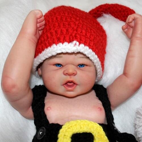 Boutique 20‘’ Full vinyl Silicone Reborn Baby Doll bebe reborn Doll de Silicone Real alive brinquedos Menina Juguetes