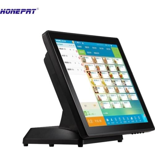 HSPOS 15 Inch LED Screen Tablet Cashier POS Machine Cash Register All in One POS System Terminal for Restaurant HS-630A