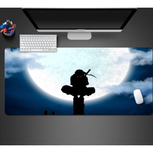 Cool Anime Moonlight Boy Mouse Pad Hot Selling Wholesale Natural Rubber Large Lock Anti-slip Mouse Pad Creative Home Game Pads