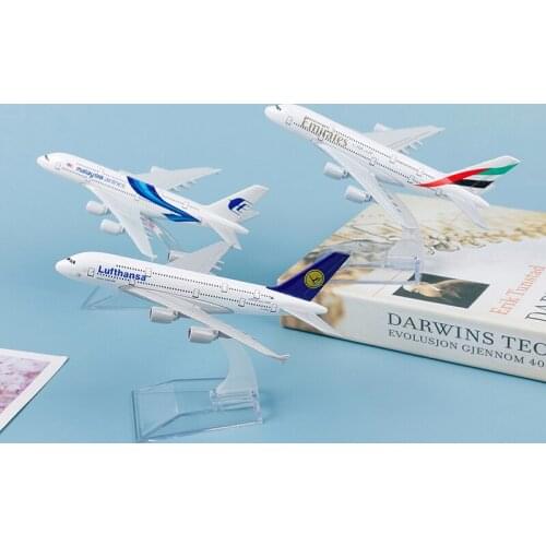 1:400 Airplane Model Lufthansa UAE Thailand Singapore Airplane Metal Collection