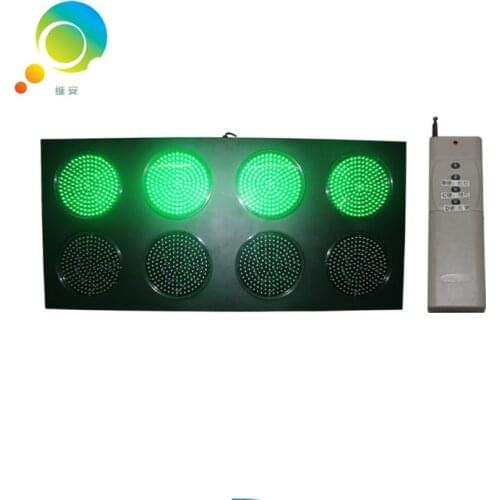 Hot selling 300mm playground LED signal light red green full ball remote control traffic lights