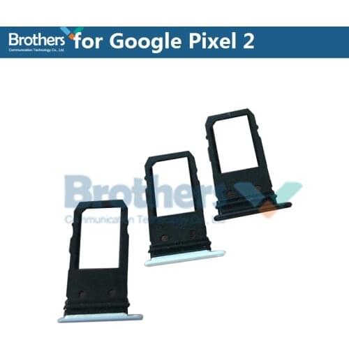 SIM Card Tray For Google Pixel 2 SIM Card Slot Holder for Google Pixel2 Adapter Repair Accessories Phone Repair Replacement New