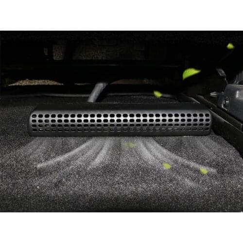 For Citroen C5 Aircross Opel Vauxhall Grandland X Car Under Seat Floor Heater Air Conditioner Vent Outlet Cover Sticker Mat