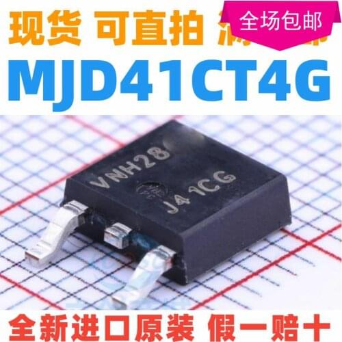 New 10pcs/lot MJD41CT4G MJD41C J41C J41CG TO-252
