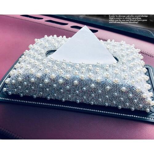 New Style Car Paper Towel Box Cover Tissue Case for Benz for BMW for Audi for Cadillac Universal