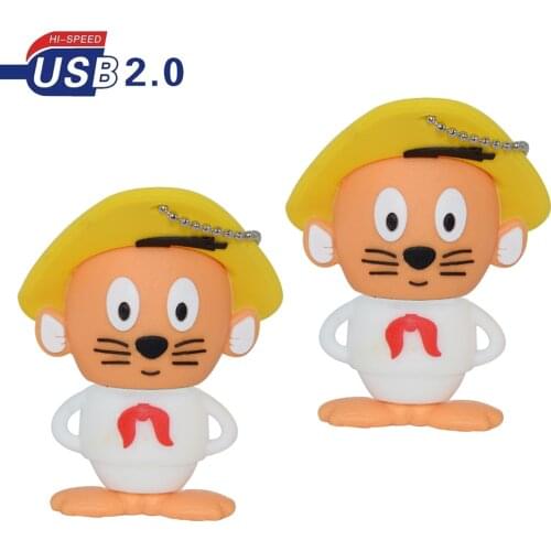 New Style Cartoon Pen Drive 128G Usb Flash Drive Cute Saras Pen drive Real Capacity 4GB 8GB 16GB 32GB 64GB Memory Stick for gift