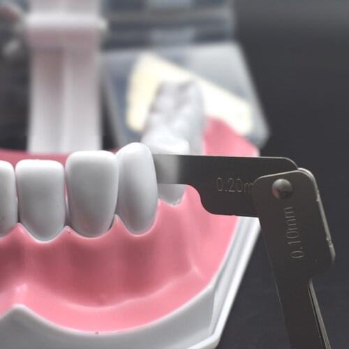 System Orthodontic Treatment Gap Measuring of Stainless Steel Reciprocating can be sterilized in a steam autoclave