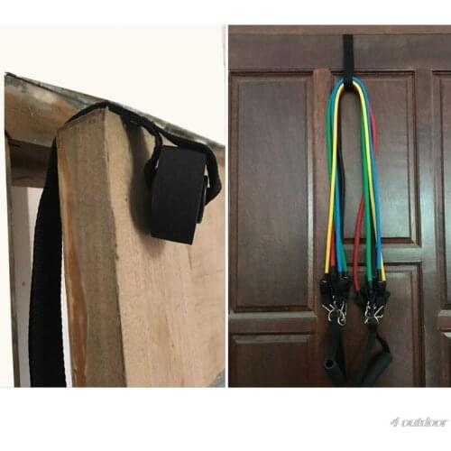 1PC Home Fitness Resistance Bands Over Door Anchors Elastic Bands Accessories L69F F03 21 Dropshipping