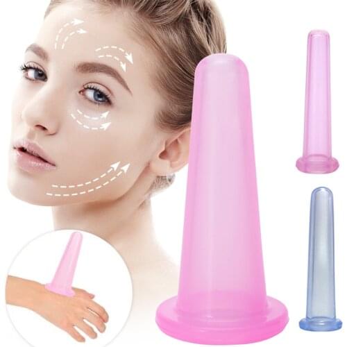 4 Size Jar Vacuum Cupping Cans for Massage Ventosa Celulitis Suction Cup Suction Cups Face Massage Cans Anti Cellulite for Body