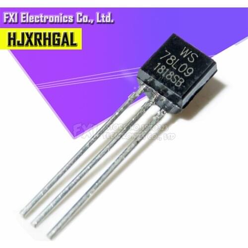 50PCS 78L09 WS78L09 9V 100mA 0.1A Voltage Regulato new original