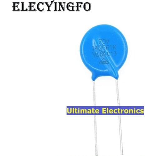50pcs Varistors 14D561K 560V Varistor Metal voltage dependent resistor