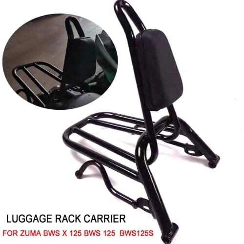 Motorcycle Accessories Luggage Rack Carrier Rear Passenger Backrest For Zuma BWSX 125 BWS 125 BWS 150CC