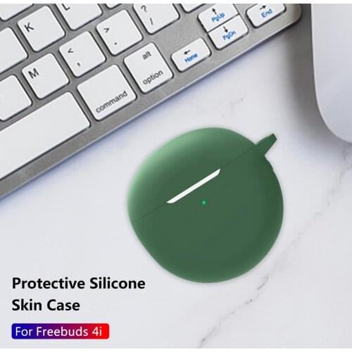 Bluetooth Soft Silica Gel Case Charging Bin Storage Bag For Freebuds 4i For Huawei Headset Silicone Protective Case Cover Hot