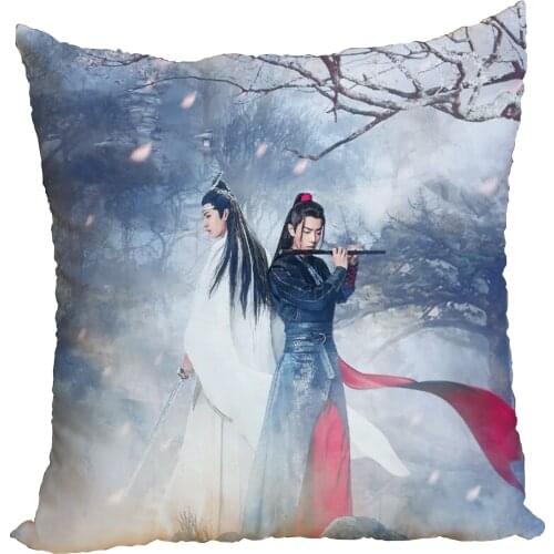 Chen Qingling Sean Xiao Wang Yibo Pillows Cases for Sofa Home Car Cushion Cover Pillow Covers Decor Pillowcase 45x45cm