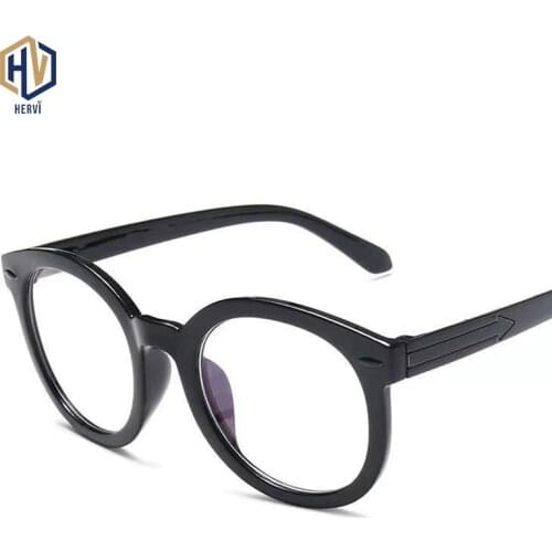 Design Reading Glasses Rrrow Decoration Fashion Round Glasses Frame Women Myopia Spectacles Optical Eyewear Men