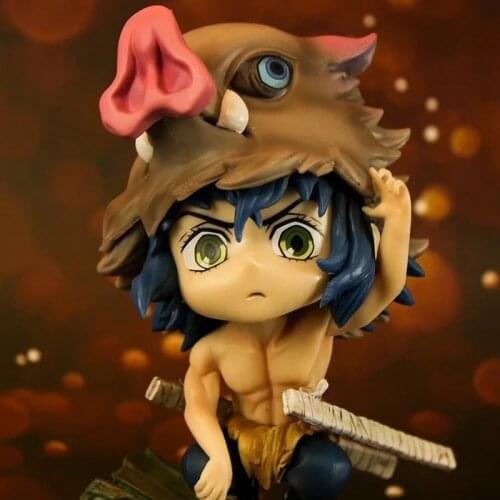 New Figure Hashibira Inosuke 16cm Anime Demon Slayer Action Figures Kimetsu No Yaiba Figurine PVC Collection Model Toys