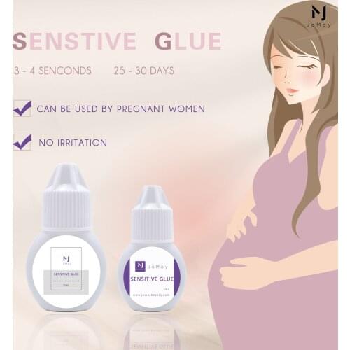 Individual Eyelash Glue Extension 3-4 Second Black Lashes Adhesive for False Eyelashes Extensions Sensitive Long Lasting