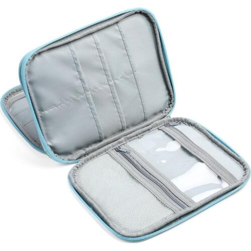 60cm Circular Knitting Needles Set Scissors Measure Ruler DIY Yarn Craft Weave Tools Sewing Accessories with Bag E56C