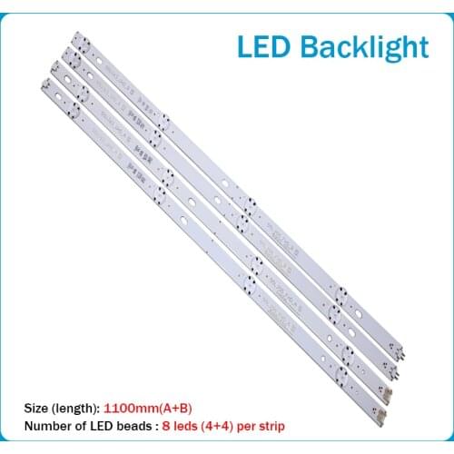 New Kit) 10 PCS/set LED Backlight Stip for LG 55UJ630V 55UJ6300 55UJ63_UHD_A 55UJ63_UHD_B 55LJ55_FHD_A 55LJ55_FHD_B