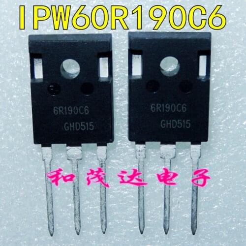 Original New / 2PCS / IPW60R190C6 6R190C6 600V TO-247 TO247