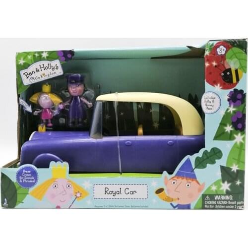 Genuine Ben Holly Dolls Little Kingdom Figurines Nanny Plum Collect Play Action Figures Sounds Royal Car Toy Kids Gift