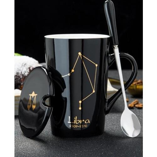 Pudding porcelain art Mugs With Lid