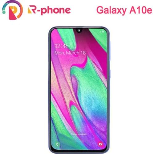 Original Samsung Galaxy A10e Octa-Core 5.83 Inches Single SIM 2GB RAM 32GB ROM 8MP Camera Android Smartphone Unlocked Cellphone