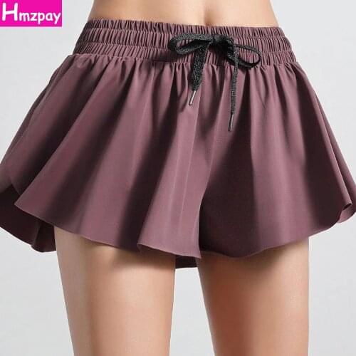 Xseyogai High Quality Gym Yoga Shorts Women Short Athletic Workout Clothes Training Sports Running Fitness Leggings Tennis Hakam