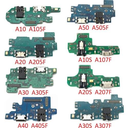 20Pcs USB Charge Port Charging Dock Connector Flex Cable Board For Samsung A10 A10S A20 A20S A21S A30 A30S A40 A50 A50S A750