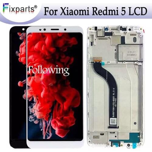 100% Tested 5.7" For Xiaomi Redmi 5 LCD Display Screen+ Touch Panel Digitize Assembly Xiaomi Redmi 5 LCD Display Free Shipping