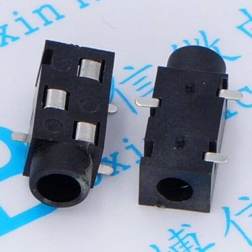 200pcs Tripod silver patch PJ-320B 3.5 headphone jack 3.5 jack PJ- 320B mono connector