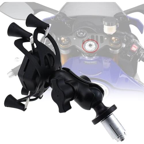 Phone Holder for KAWASAKI ZR7 ZX600 NINJA ZX-6RR ZX-14R ZZR1400 ZX14R ZX6R Motorcycle GPS Navigation Bracket 16-19mm