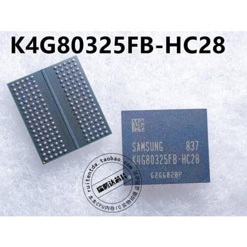 1-5PCS/ K4G80325FB-HC28 ddr5 8g