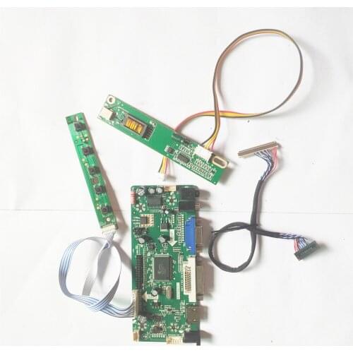 For LTN156AT01-D01/D02 LVDS 30Pin CCFL 1366*768 15.6" M.NT68676 screen controller board HDMI-Compatible+VGA+DVI LCD monitor