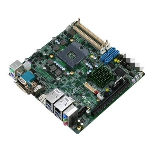 EMB-QM77 New Embedded Industrial Mini-itx Motherboard EMB QM77 Mainboard Q77 rPGA988 2nd/3rd i7/i5 CPU 2*COM 2*LAN 12VDC Power