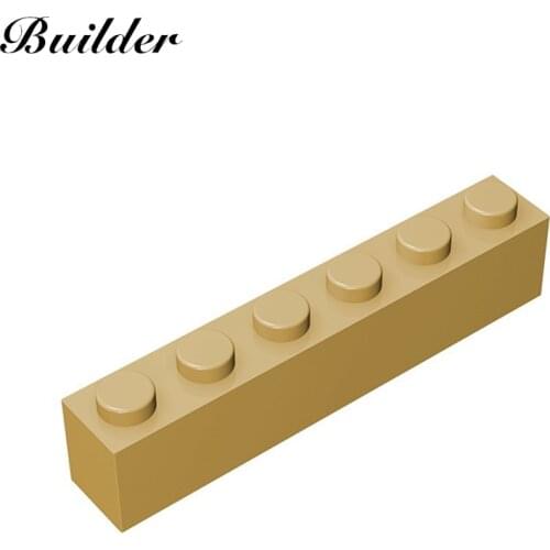 Building Blocks 3009 Base High Brick 1x6 MOC Part 10pcs Compatible All Brand DIY Creativity Education Assembles Toy for Children