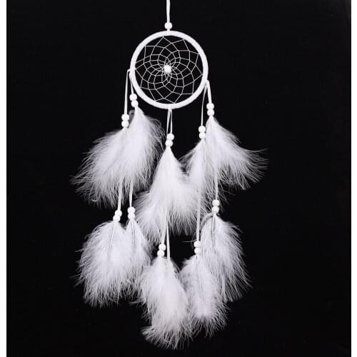 White Feather Dream Catcher