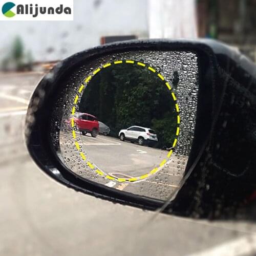 2018 New Car Rear View Mirror Waterproof Membrane Anti-fog Film Sticker for Suzuki SX4 SWIFT Alto Liane Grand, car stickers