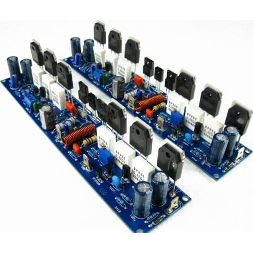New 300W + 300W 8R HIFI L10-1 L10 Circuit Dual Channel (2) NJW0302 / NJW0281 Class AB Amplifier Board