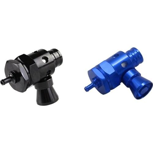 2Pieces Blow Off Valve Bov With Whistler For Car Black+Blue