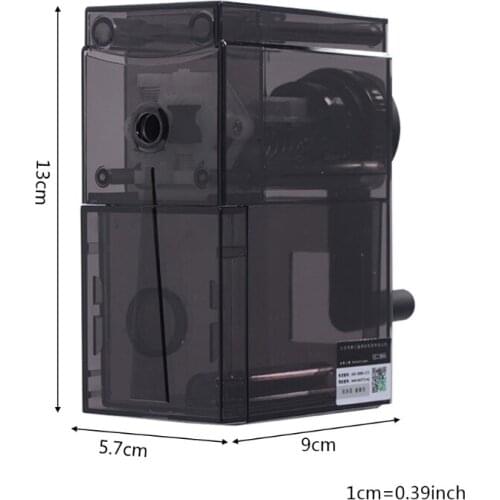 Professional Long Point Sketch Pencil Sharpener Hand Crank Sharpeners for Artist