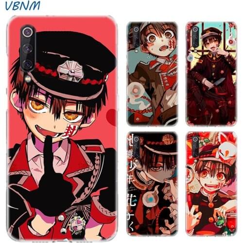 Anime Toilet Bound Hanako Kun Silicone Case For Xiaomi Note 10 9 8 lite A3 5X 6X CC9 CC9E 9SE 8SE 9T F1 Bags Cover
