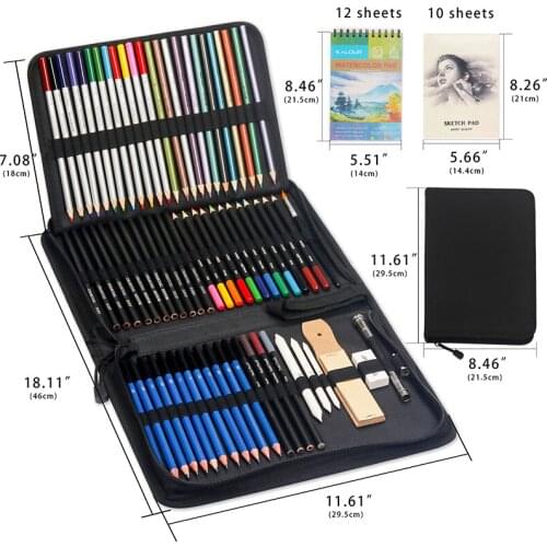 YOVER Watercolor Pencils