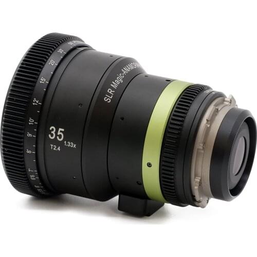 SLR Magic 35mm T2.4 APS-C 1.33x Anamorphot Cinema Anamorphic Cine Lens & Prime Lens Manual Focus for PL-mount