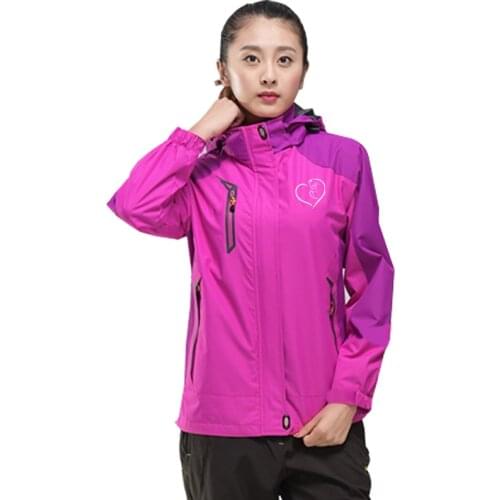 Women Windproof Outdoor Jacket High Quality Waterproof Windproof Sport Coat Travel Trekking Camping Hiking Tracksuit Oversized
